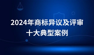 2024年商标异议及评审十大典型案例